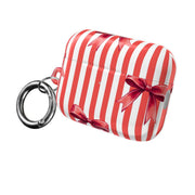 Candy Stripe Bows AirPods Case 8