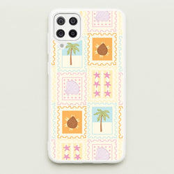 Tropical Stamps Galaxy A12 Case