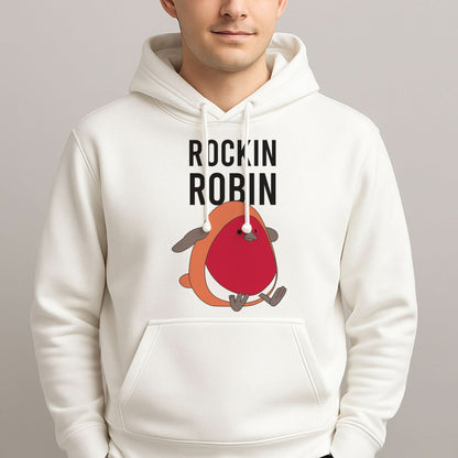 Rockin Robin Plush Mens Hoodie