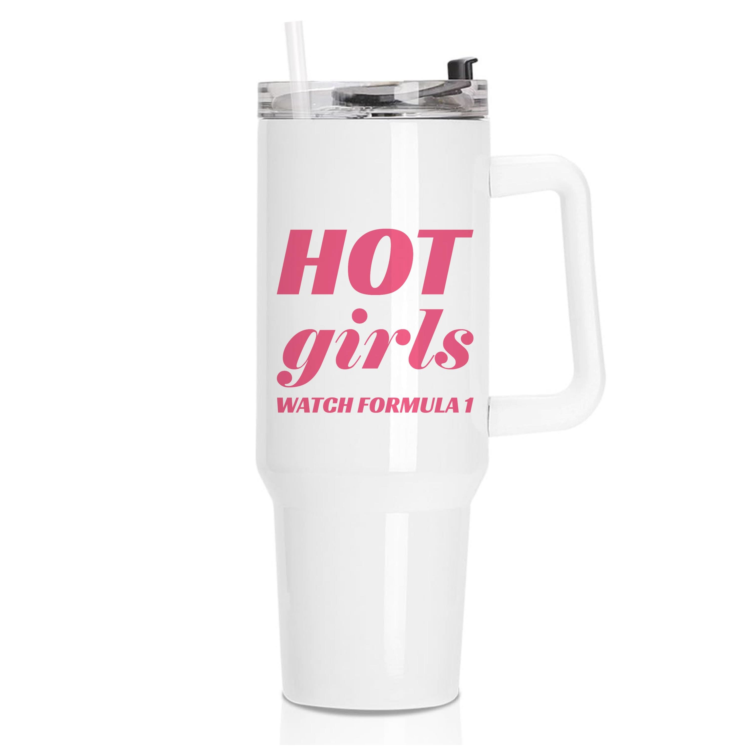 Hot Girls Watch Formula One Tumbler