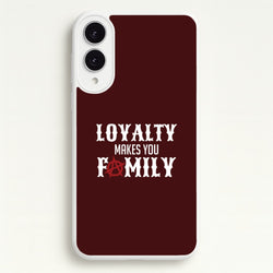 Loyalty Makes You Family Galaxy S25 Edge Case