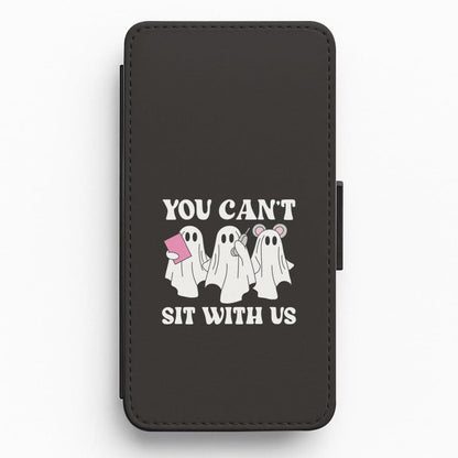 You Can't Sit With Us Ghosts Flip / Wallet Phone Case