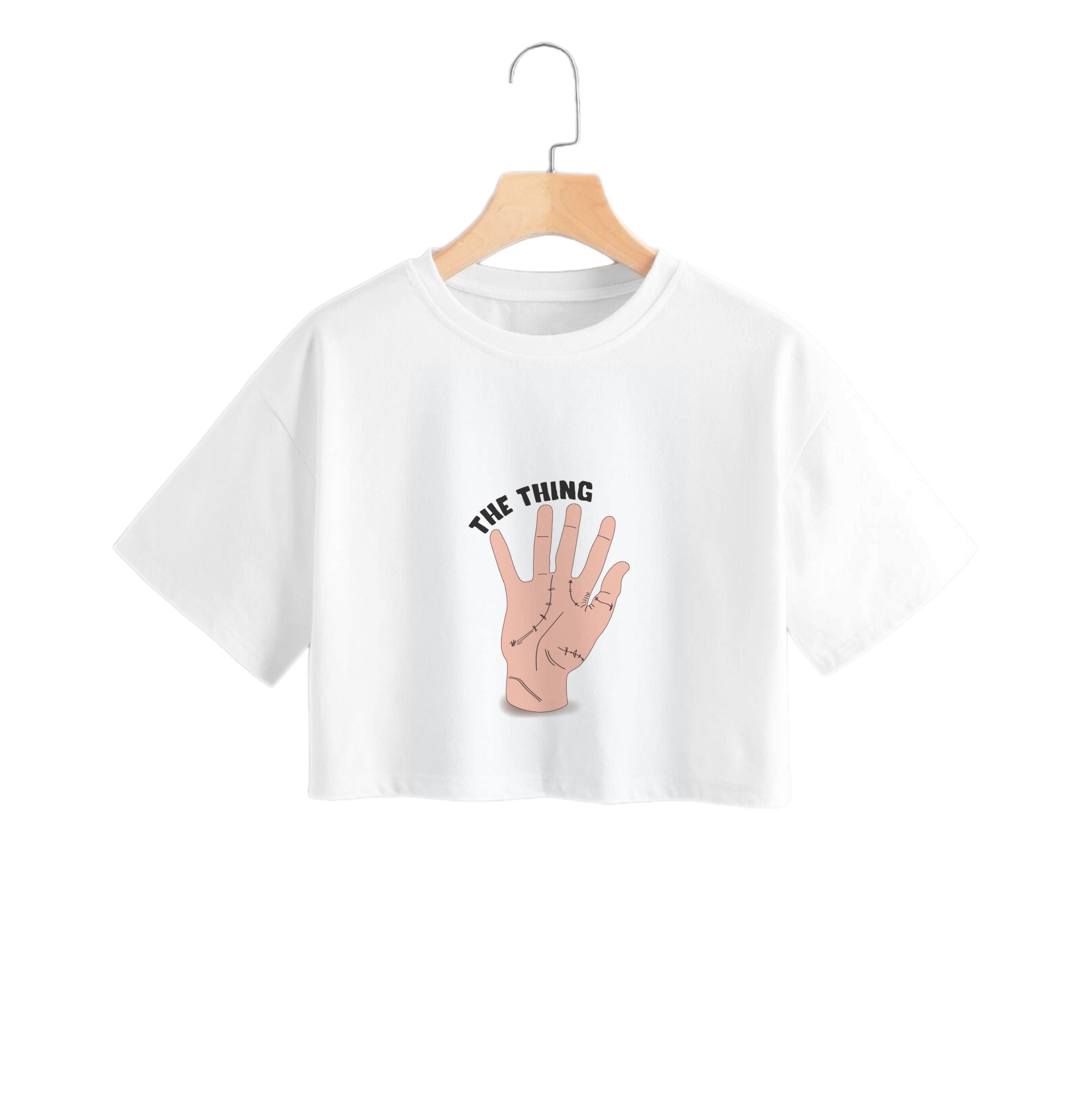 The Thing Wednesday Crop Top