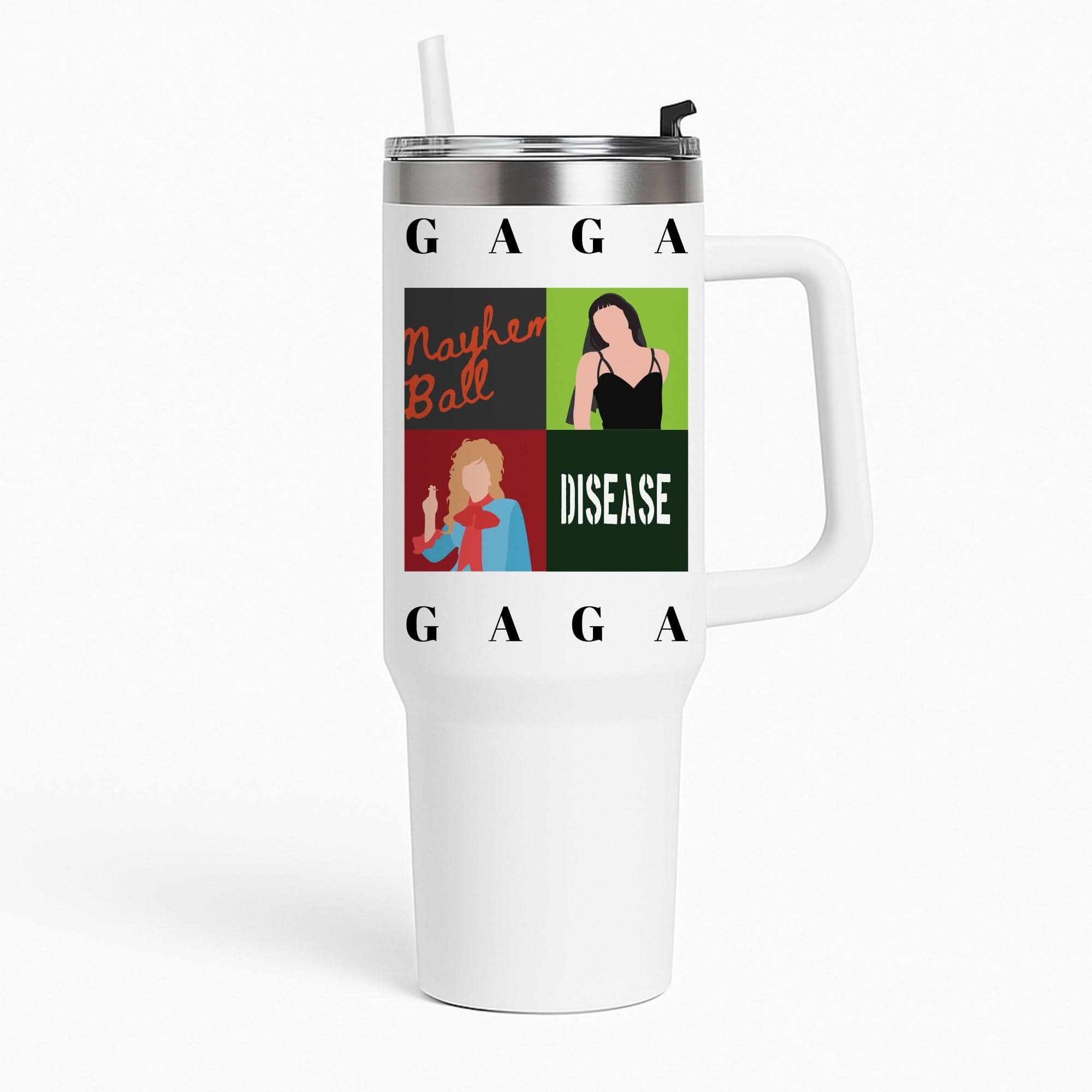 Gaga Collage Tumbler