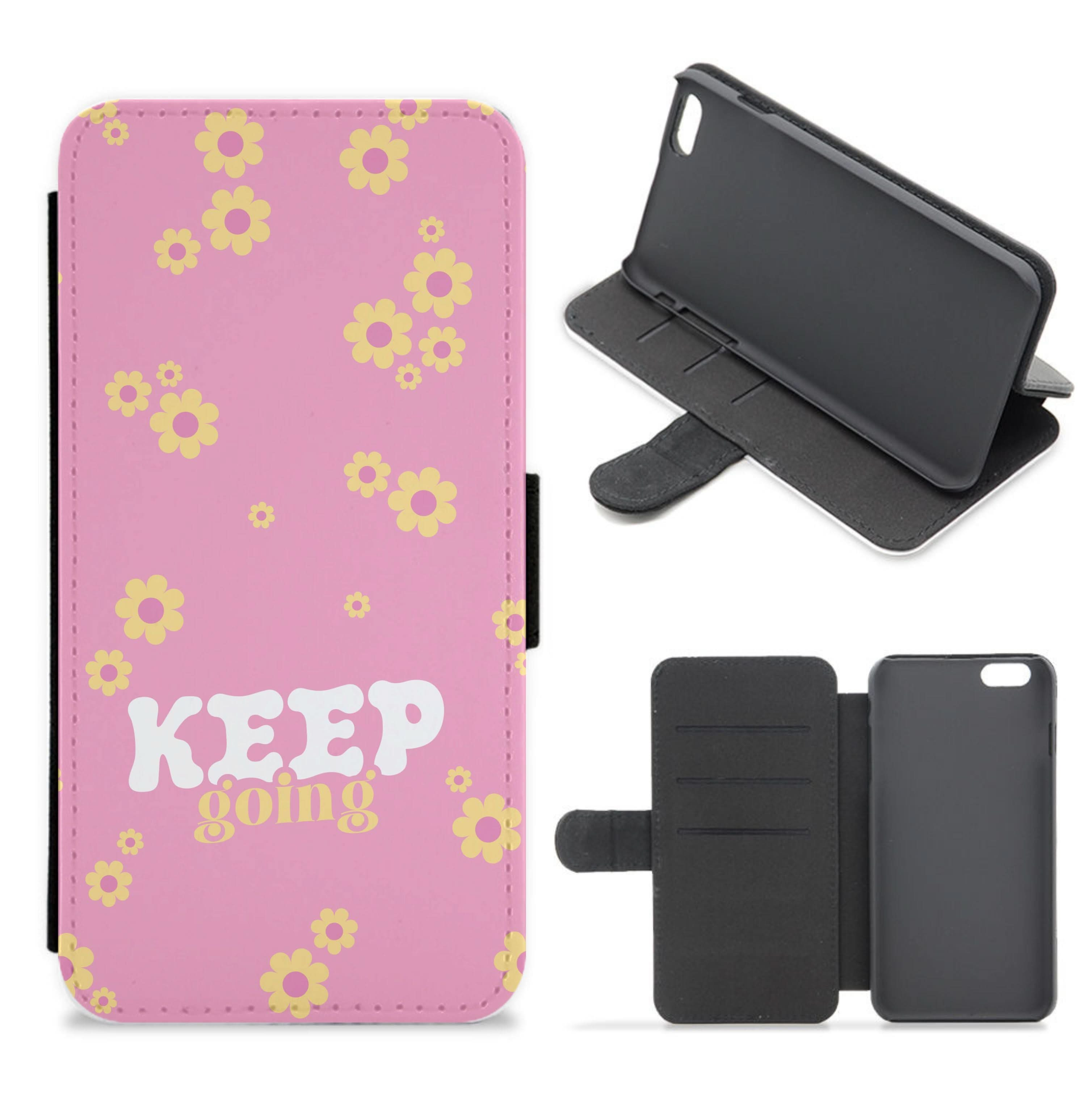 Keep Going Flip / Wallet Phone Case