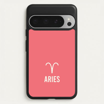 Aries Pastel Zodiac Google Pixel 9 Pro XL Case