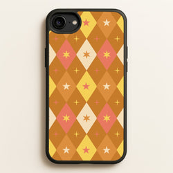Retro Christmas Argyle Pattern iPhone 6 / 7 / 8 / SE Case