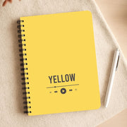 Yellow Music Player Notebook 3