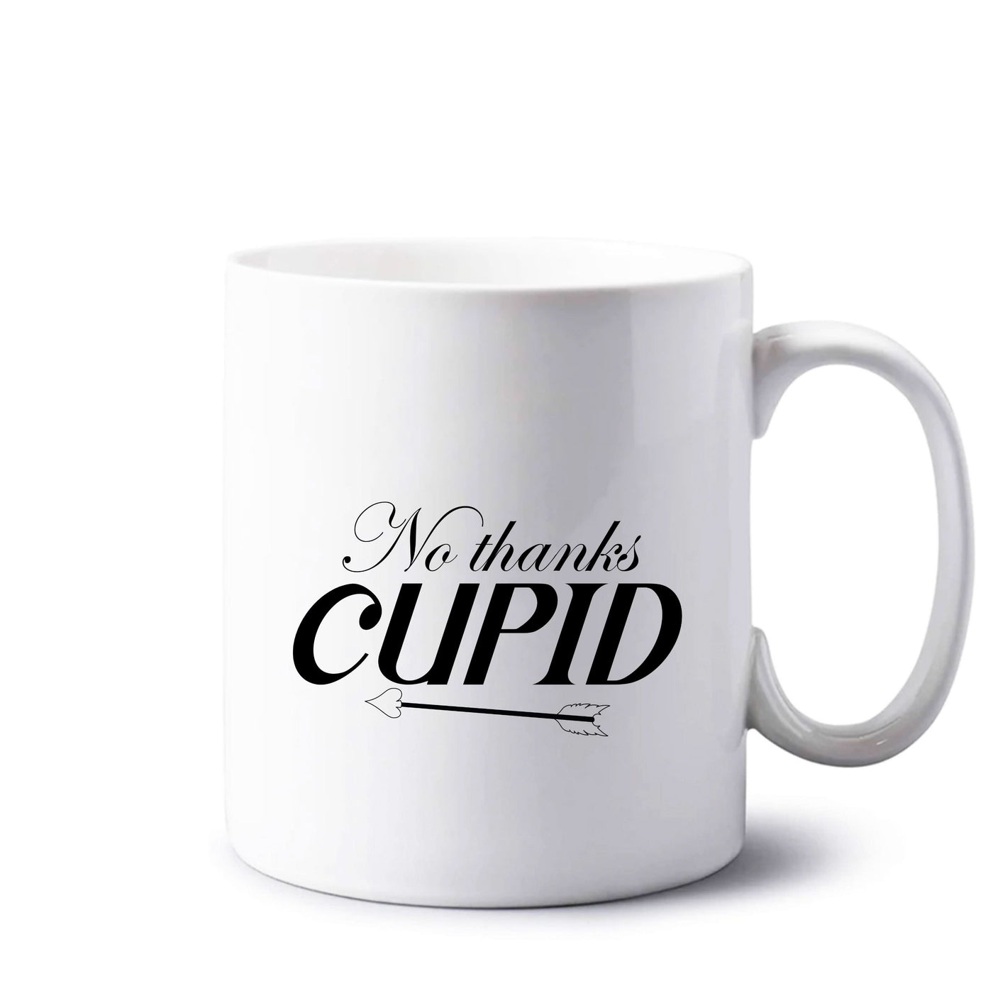 Valentine's No Thanks Cupid Mug