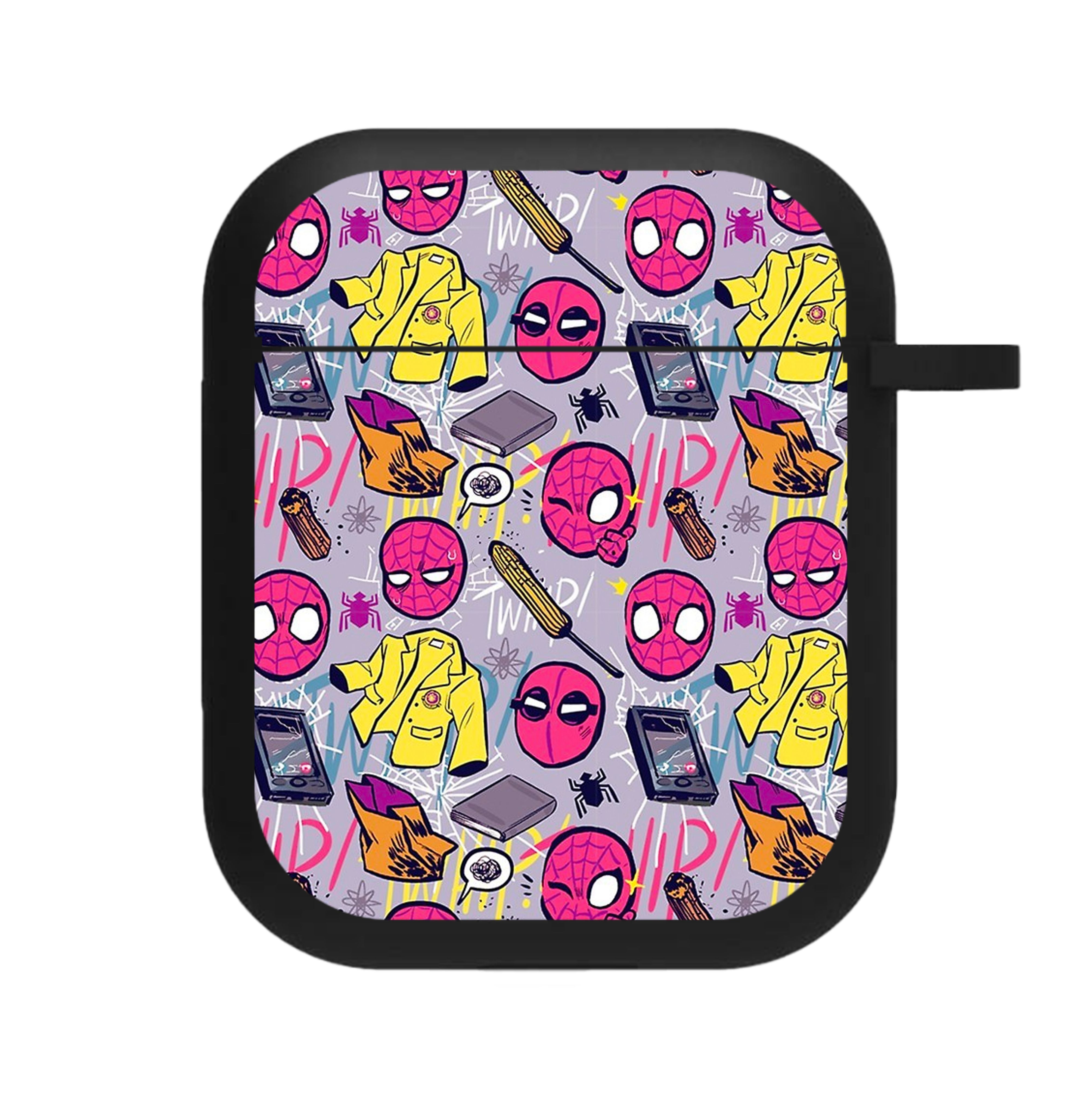 Spiderman Pattern AirPods Case