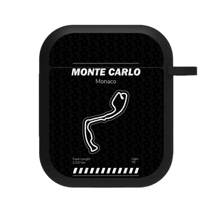 Monte Carlo Circuit AirPods Case