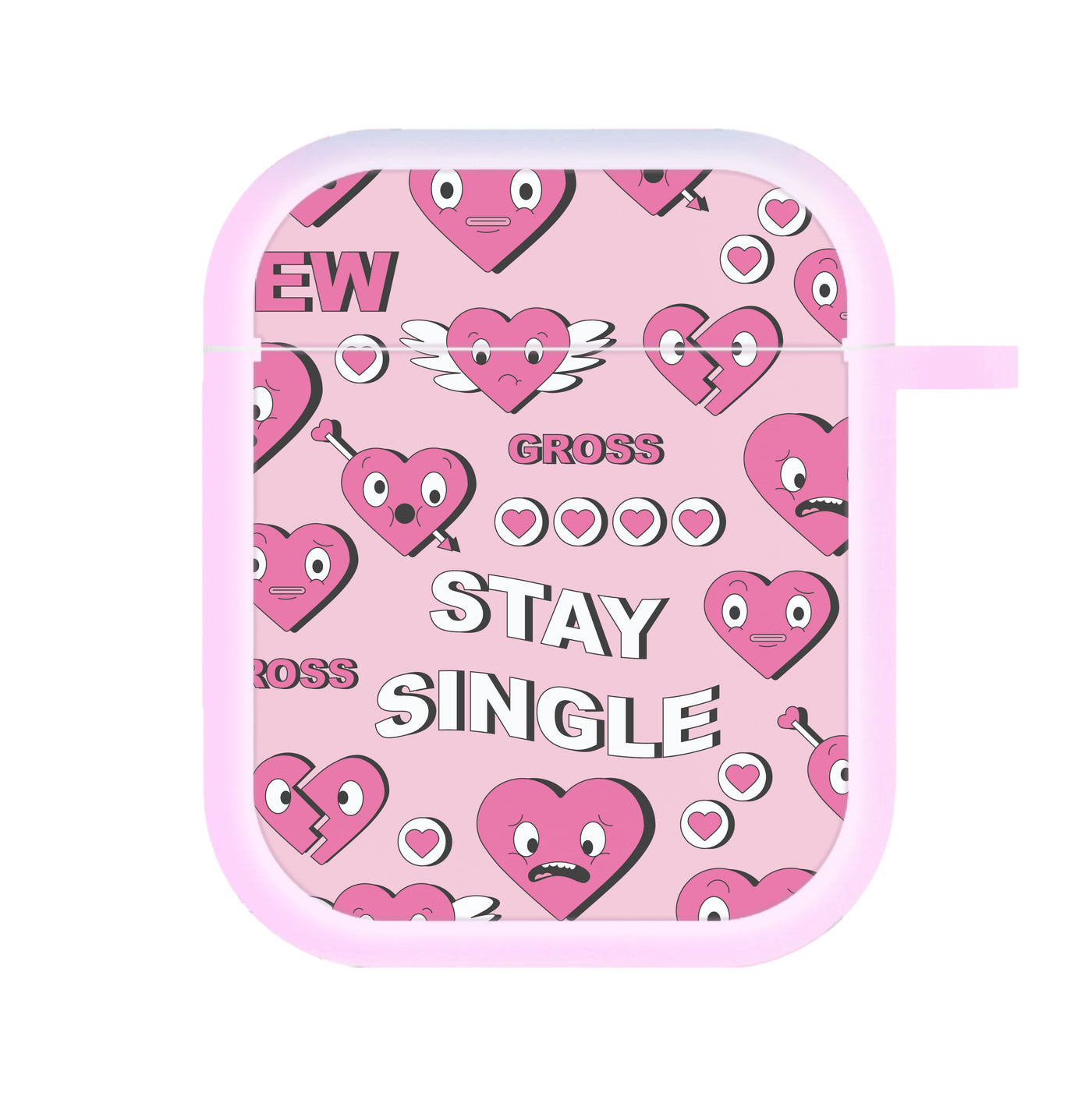 Stay Single - Valentine's Day AirPods Case