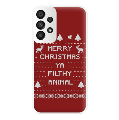 Merry Christmas Ya Filthy Animal Phone Case