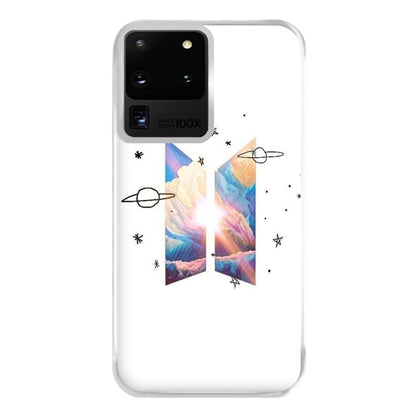 Space K-Pop Band Logo Phone Case