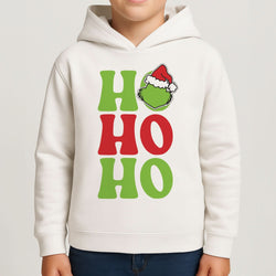 Green Ho Ho Ho Boys Hoodie