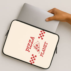 Retro Pizza Planet  MacBook Cover