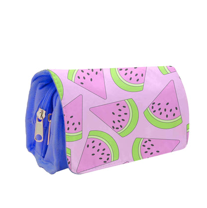 Pink Watermelon Pattern - Summer Pencil Case