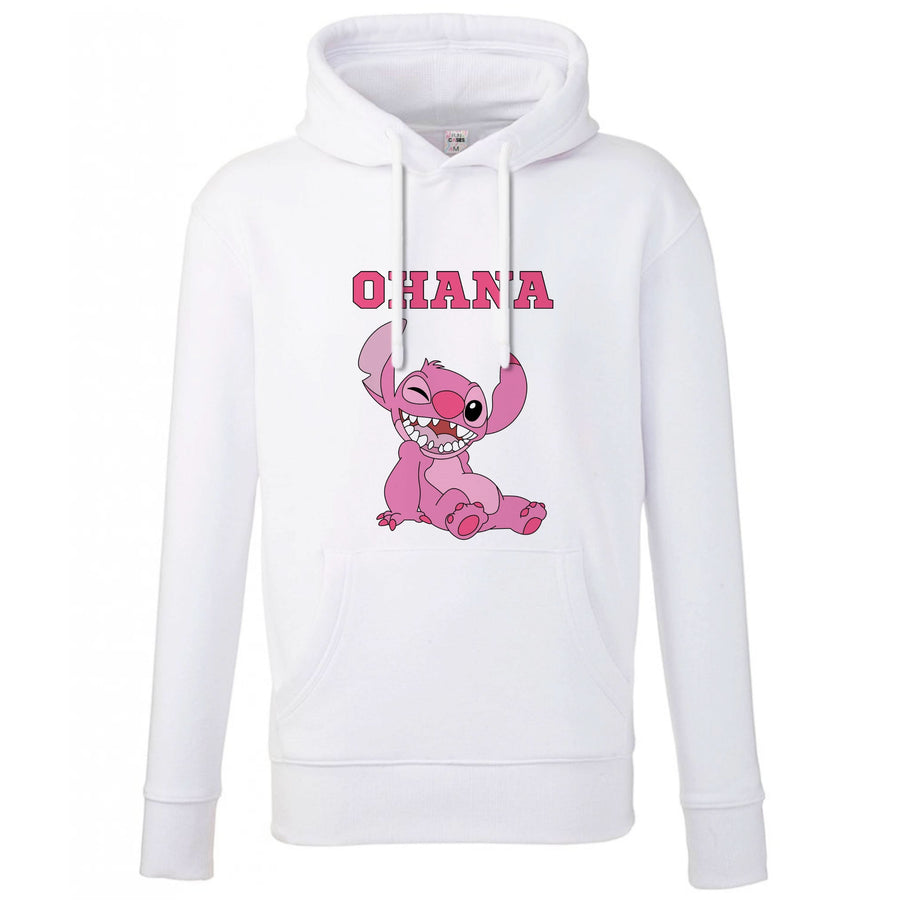 Pink Alien Ohana Hoodie