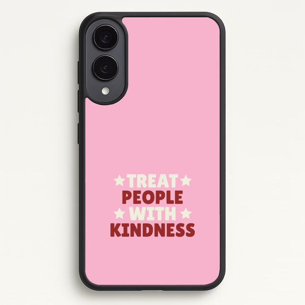 Treat People With Kindness Galaxy S25 Edge Case
