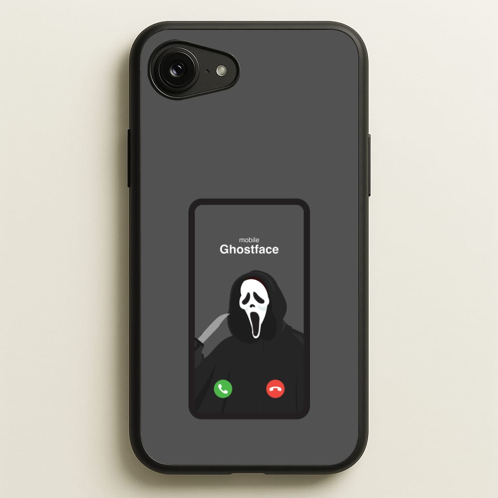 Caller ID Ghostface iPhone 16e Case