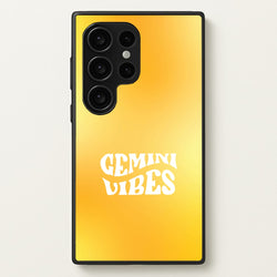 Gemini Vibes Gradient Zodiac Galaxy S24 Ultra Case