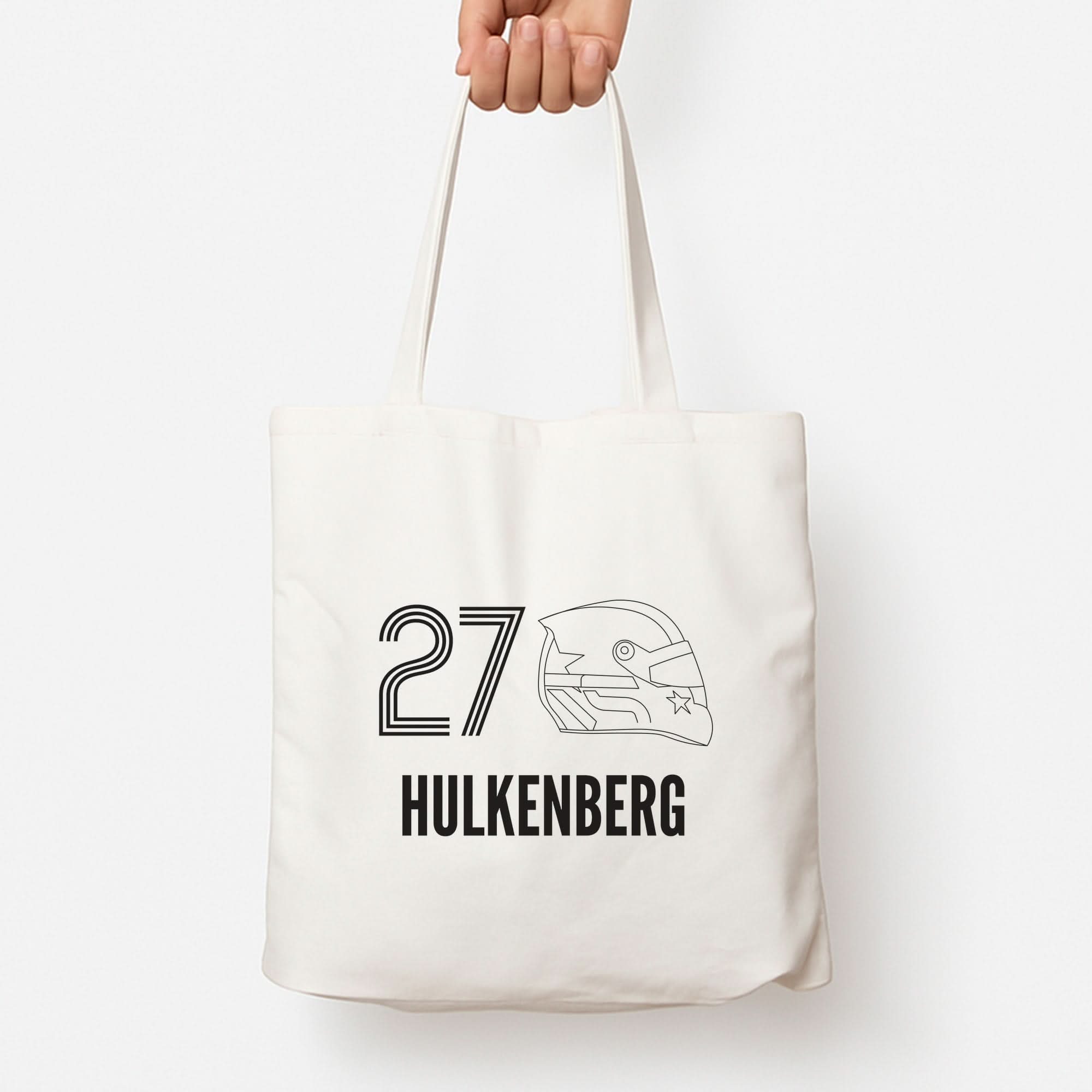 Hulkenberg Helmet 2026 Tote Bag