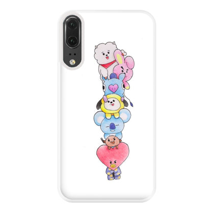 K-Pop Band BT21 Drawing Phone Case