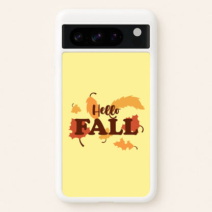 Hello Fall Google Pixel 8 Pro Case