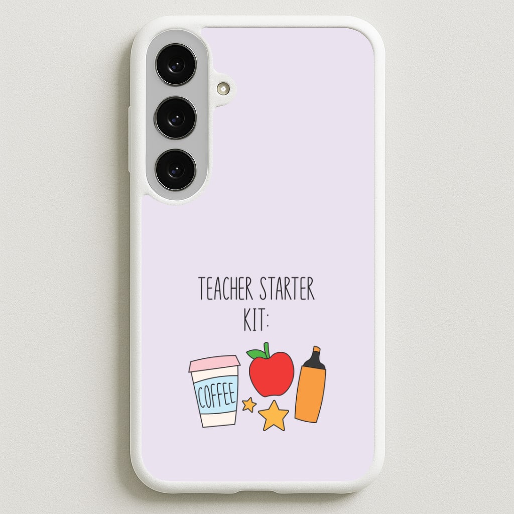 Teacher Starter Kit Galaxy S25FE Case