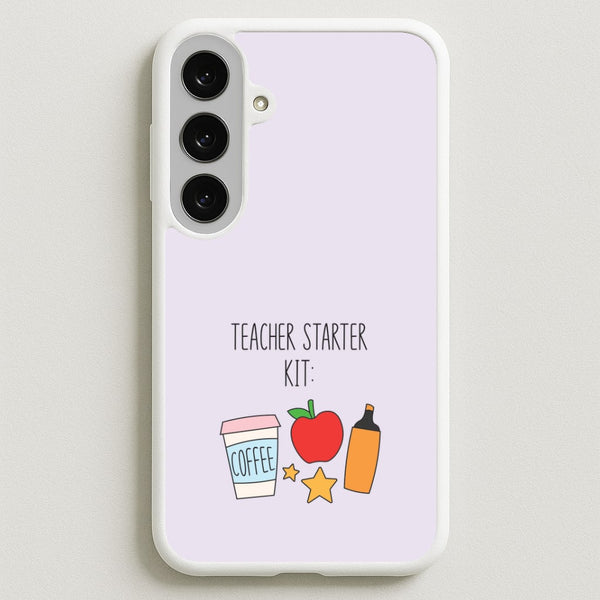Teacher Starter Kit Galaxy S25FE Case