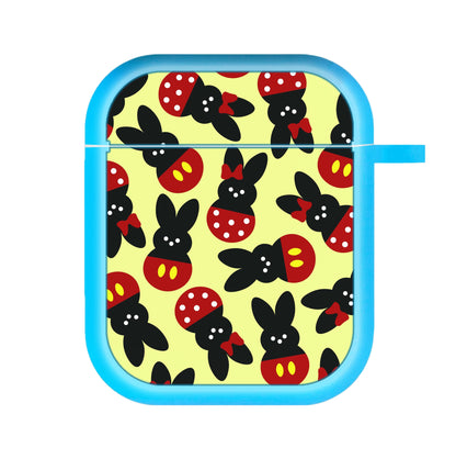 Mouse Peeps Pattern AirPods Case