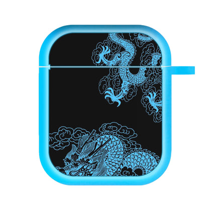 Blue Dragon AirPods Case