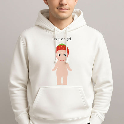 I'm Just A Girl Mens Hoodie