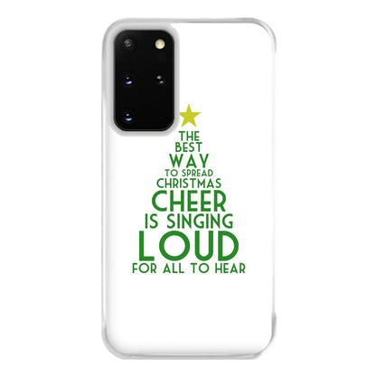 The Best Way To Spread Christmas Cheer - Elf Phone Case