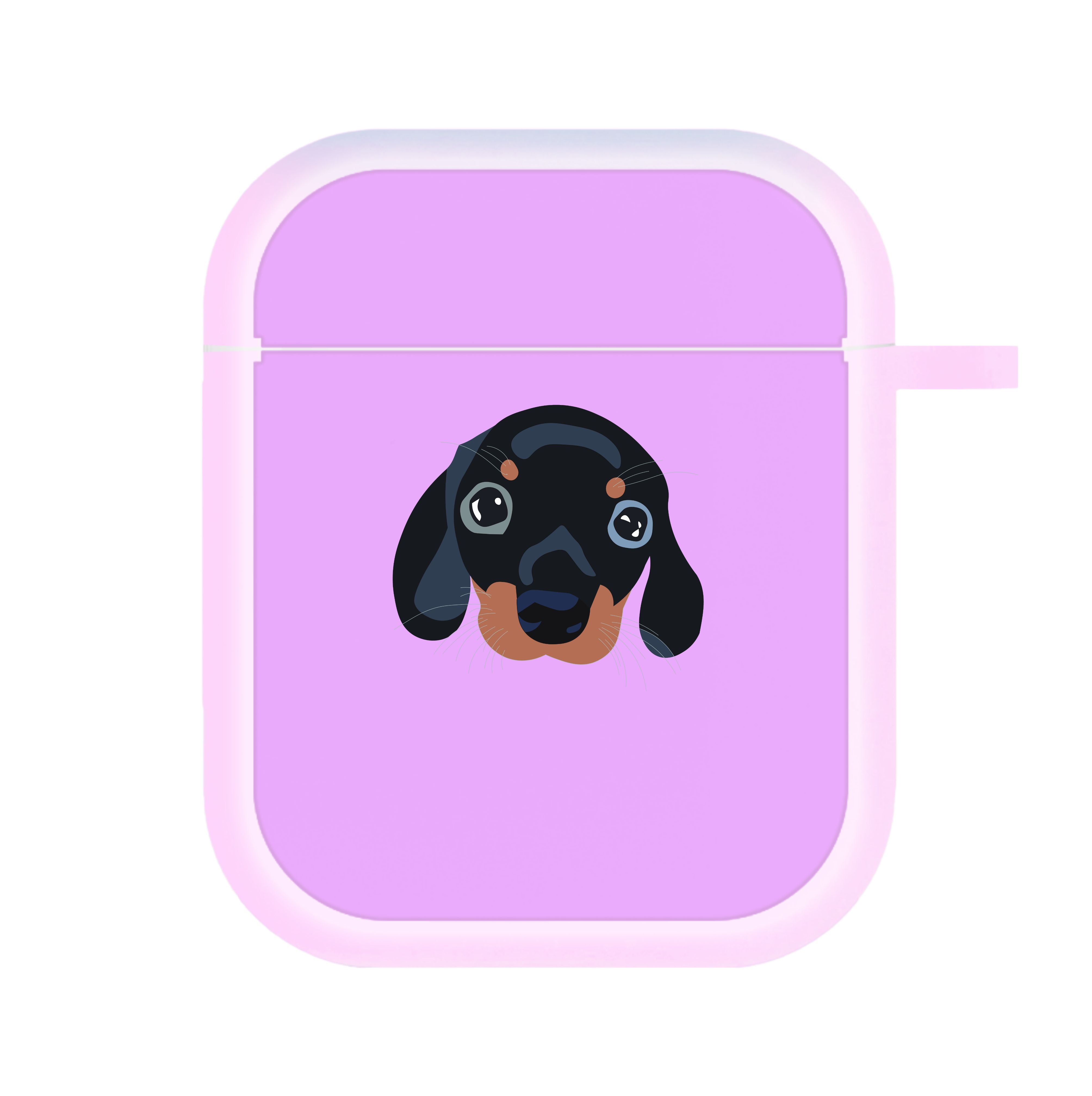 Black - Dachshunds AirPods Case