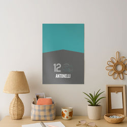 Antonelli Helmet 2026 Art Print