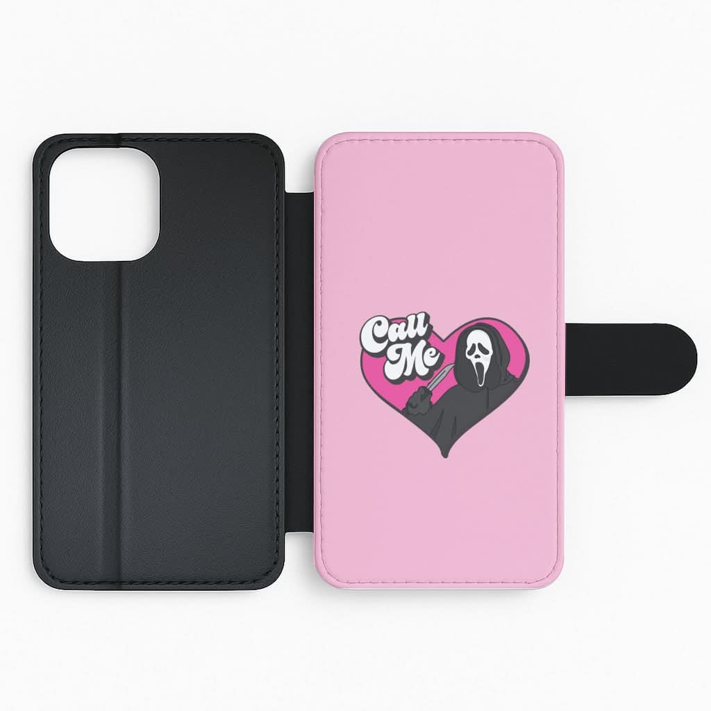 Call Me Heart Flip Phone Case