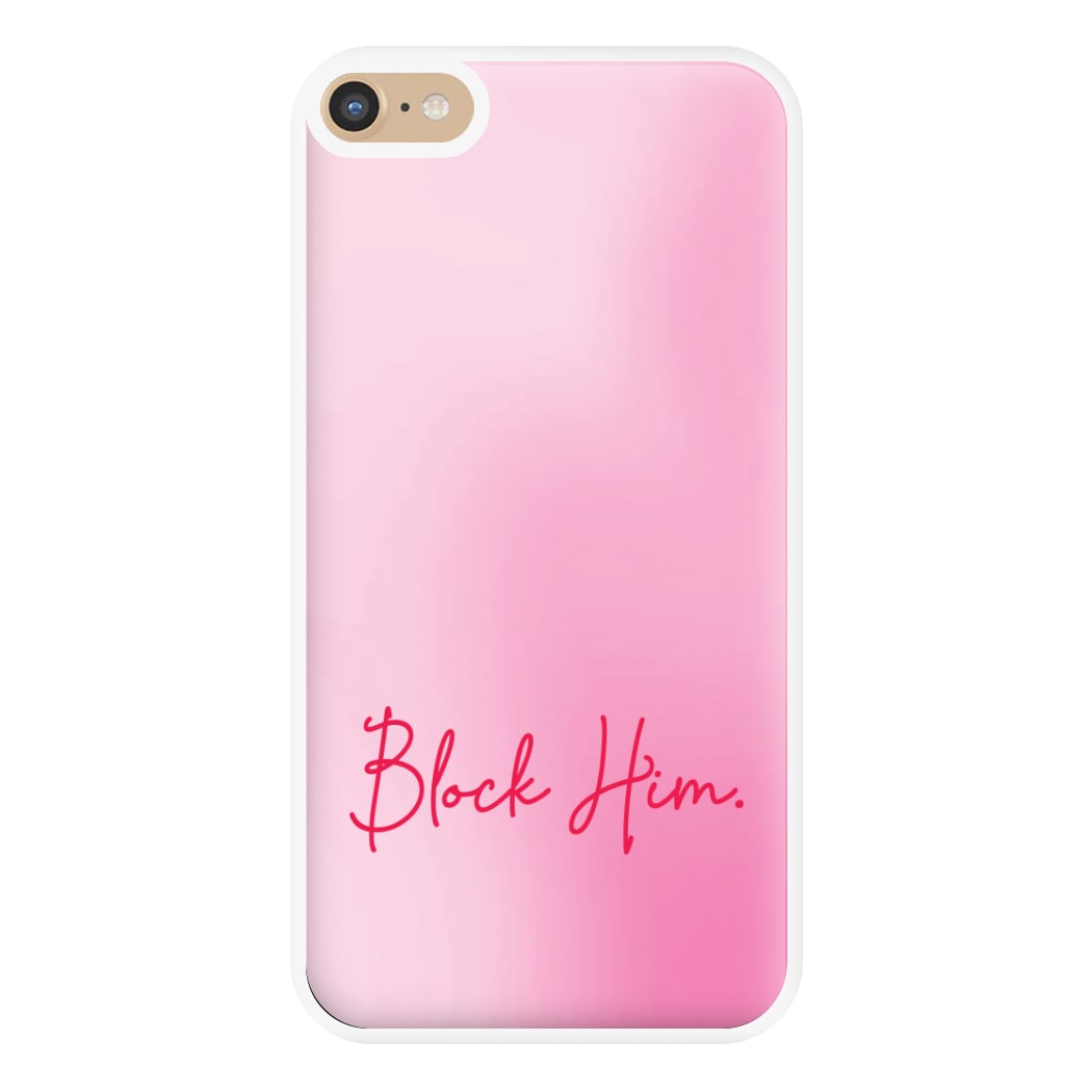 Block Him Pink Gradient iPhone 6 Plus / 7 Plus / 8 Plus Case