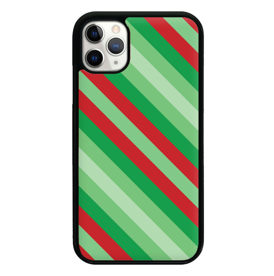 Wrapping Paper Green Pattern Phone Case