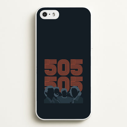 505 Band Members Dark iPhone 5 / 5s / SE 2016 Case