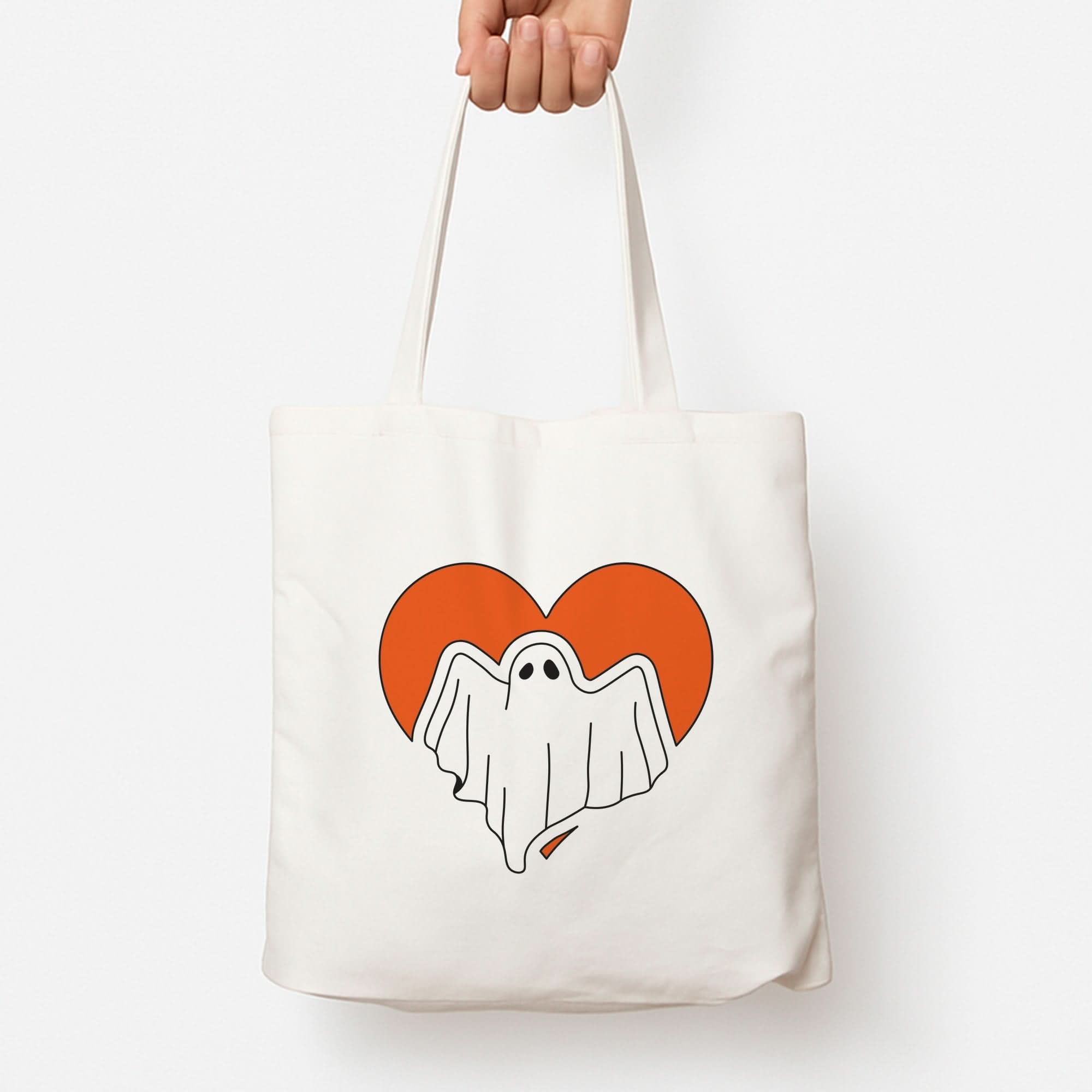 Ghost Heart  Tote Bag