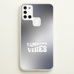 Capricorn Vibes Gradient Zodiac Galaxy A21s Case