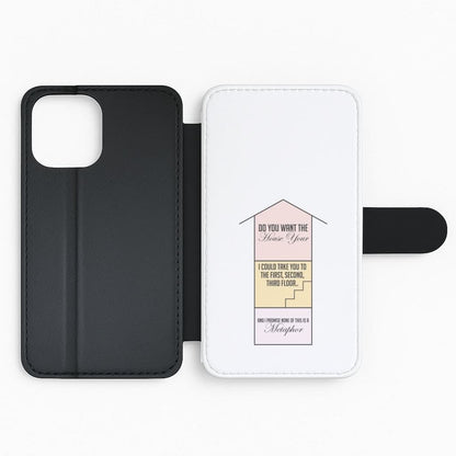 Do You Want The Tour Lyrics Flip Phone Case