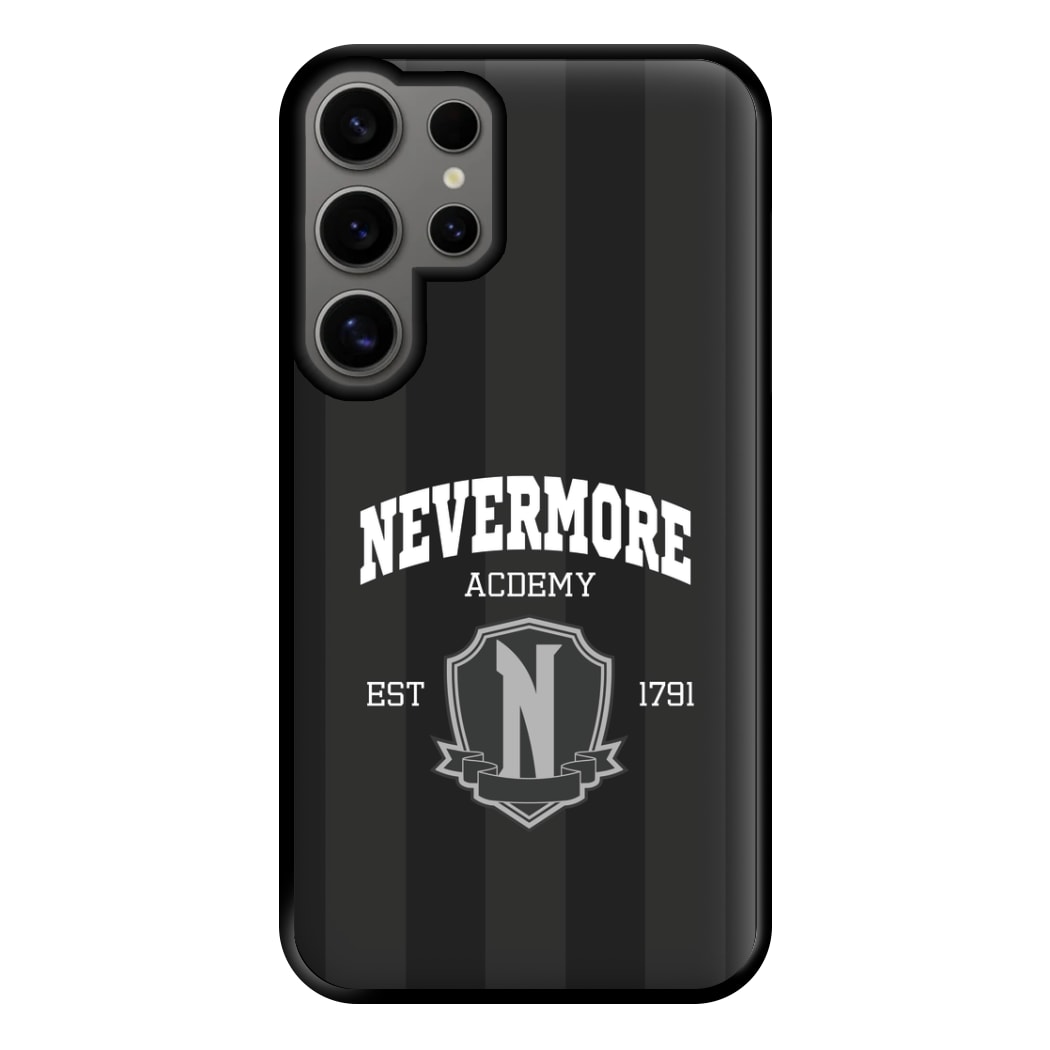 Addams Academy Gray Galaxy S24 Ultra Case