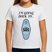I'm Going Back To 505 Keyring Kids T-Shirt 3