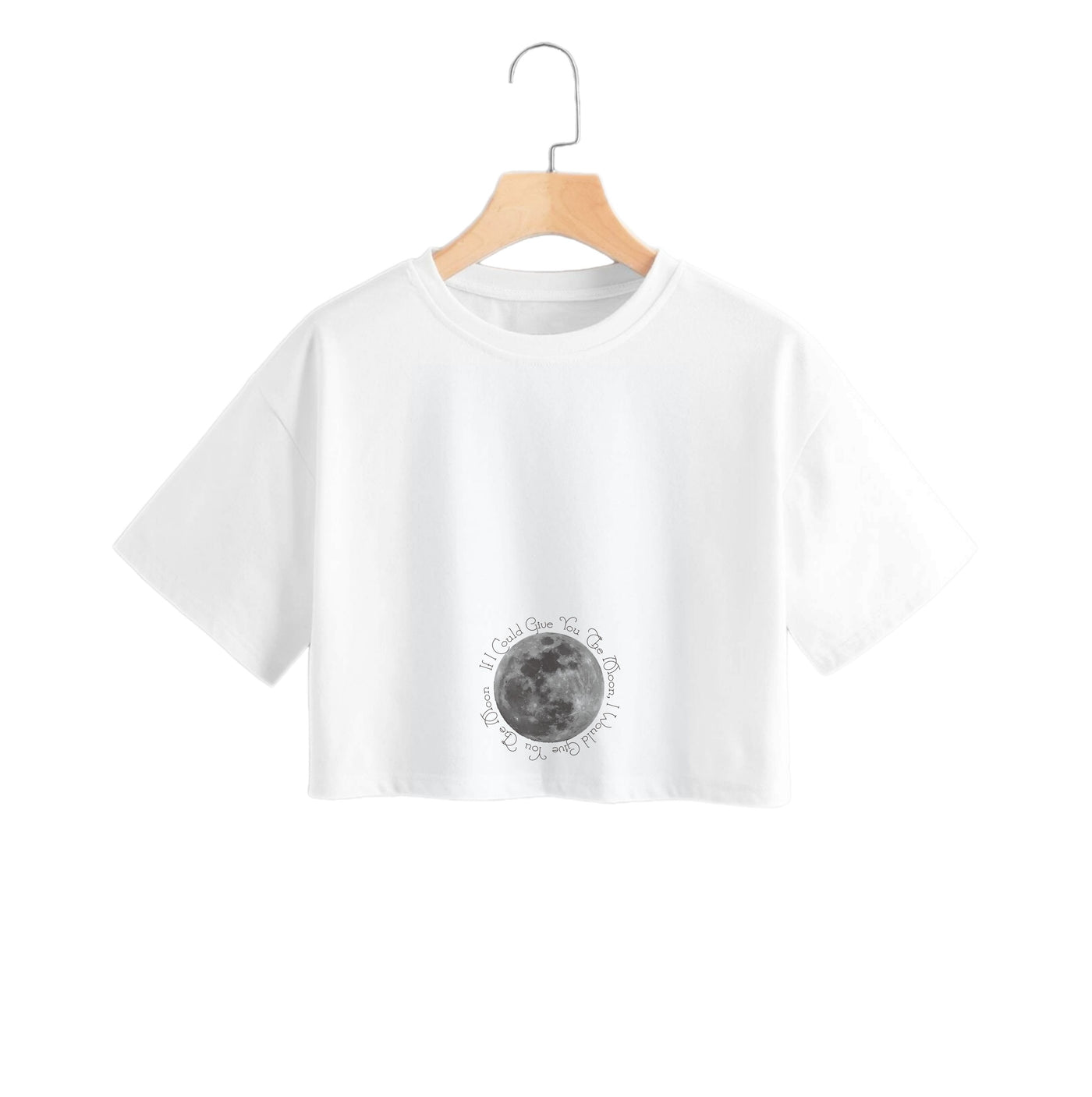 If I Could Give You The Moon - Phoebe Bridgers Crop Top