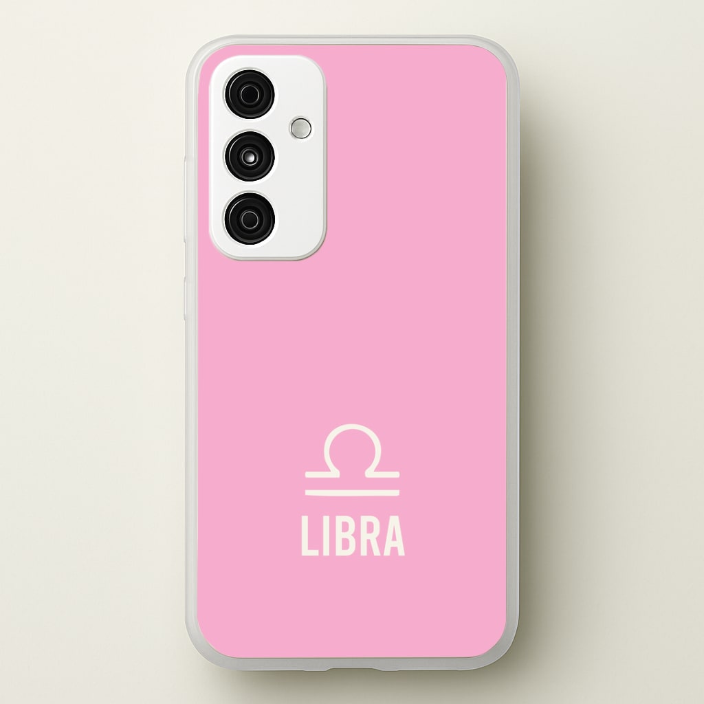 Libra Pastel Zodiac Galaxy A55 Case