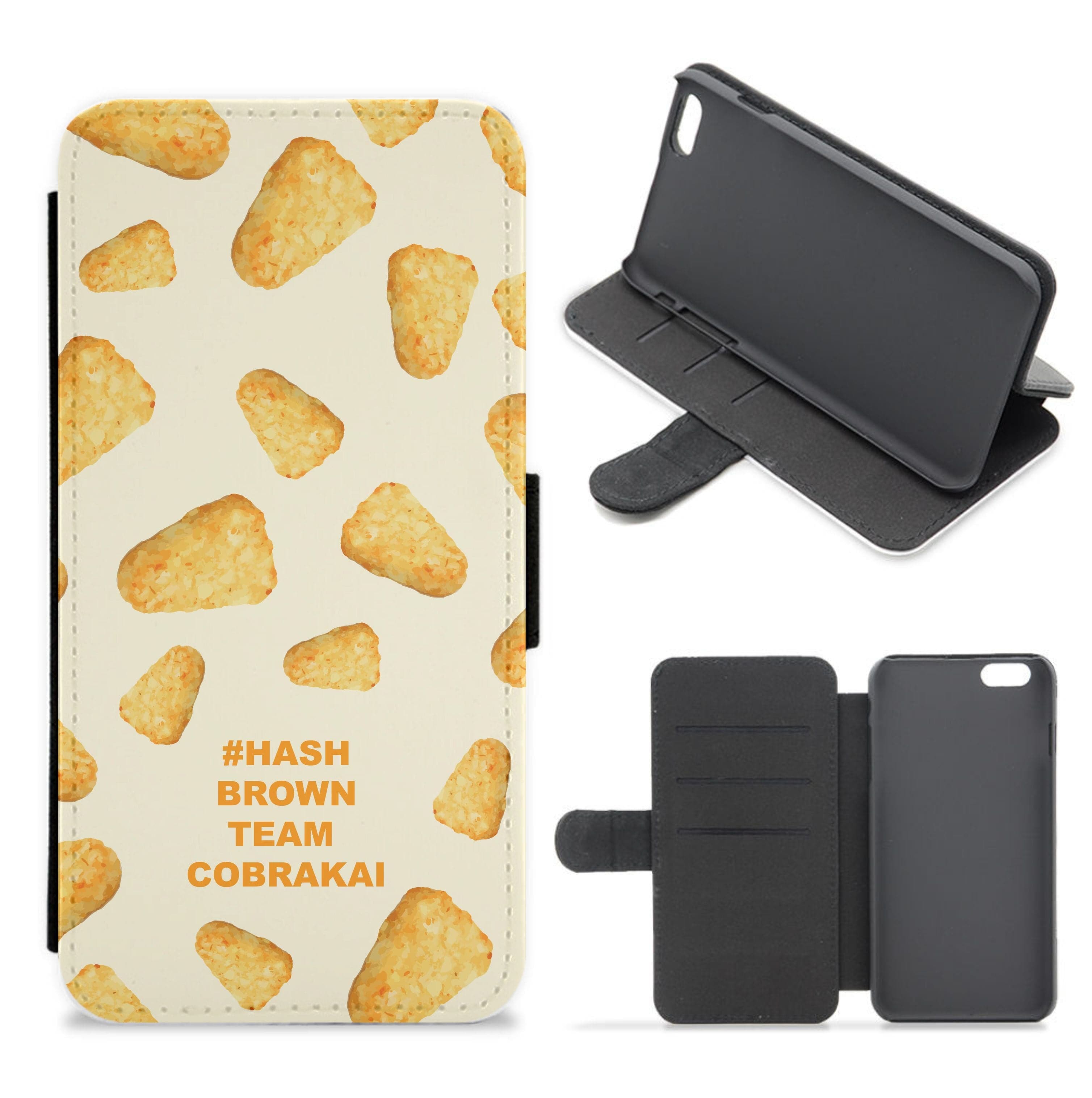 Hash Brown Team Flip / Wallet Phone Case