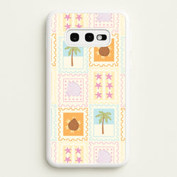 Tropical Stamps Galaxy S10e Case