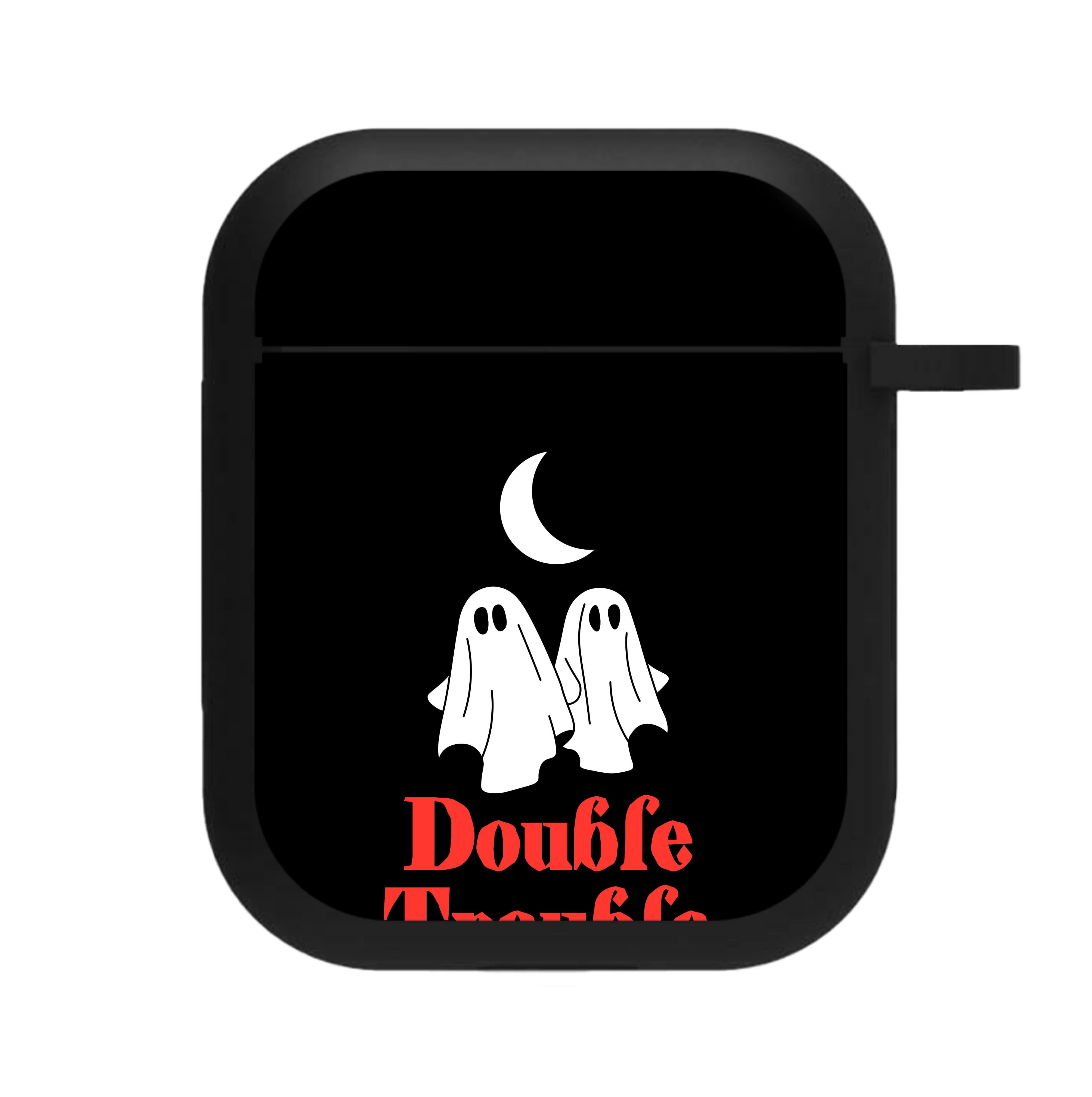 Double Trouble Black AirPods Case